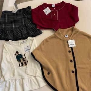 Little girls Janie and Jack Lot NWT